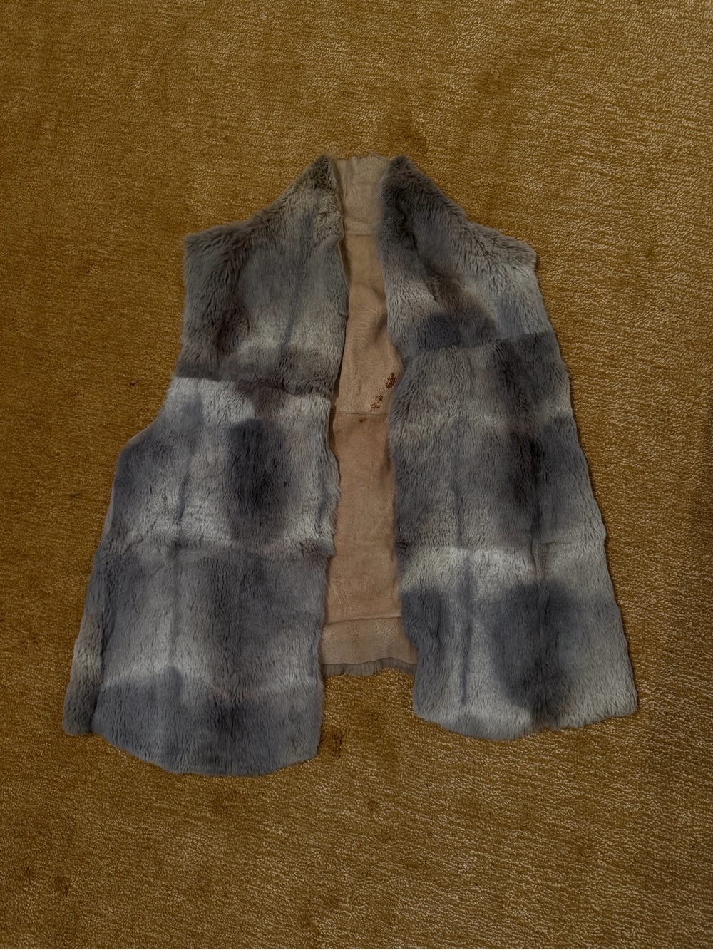 Real Rabbit Fur vest